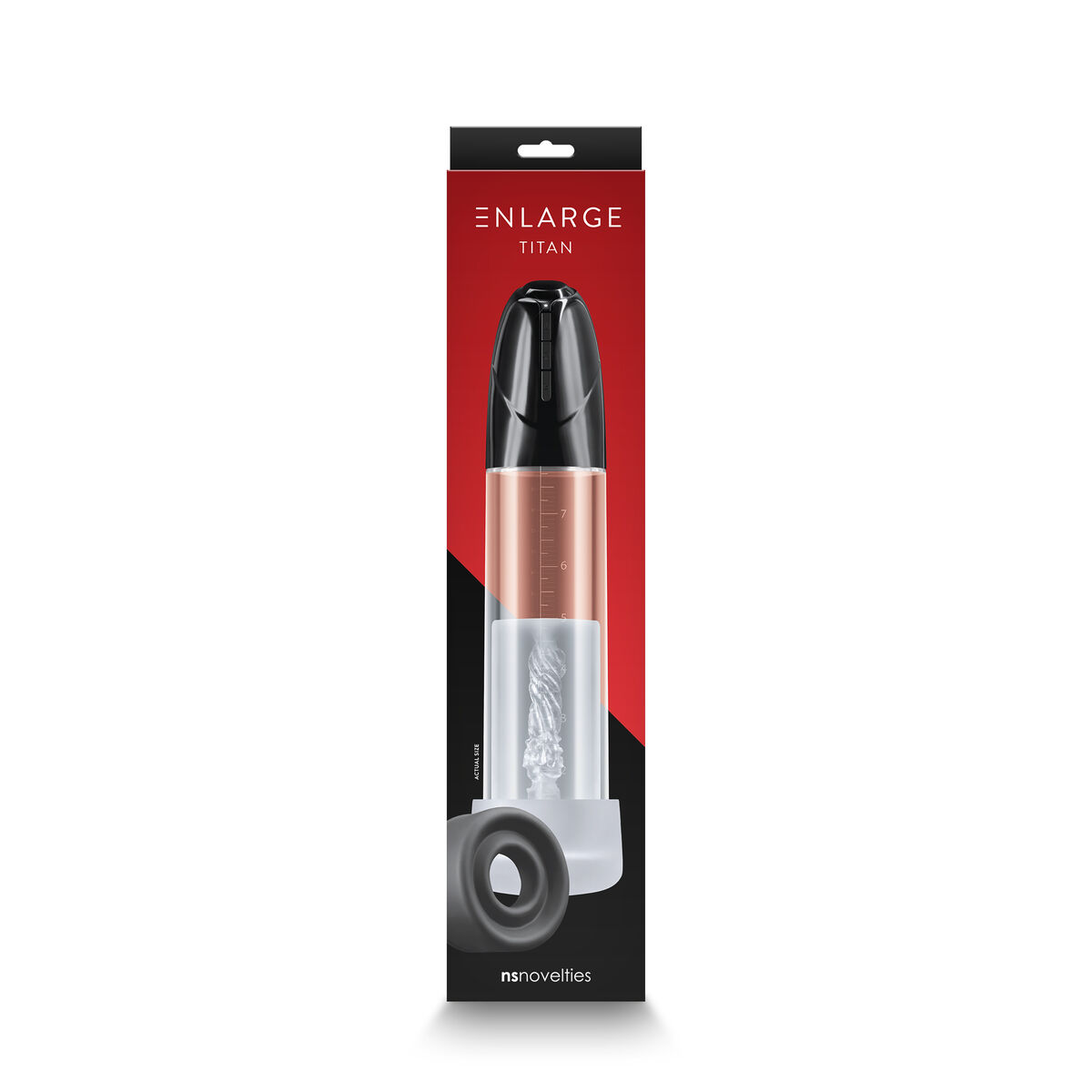 Bomba de Pénis NS Novelties Titan Preto